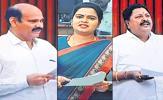 MLAs Says That AP budget mirrors development of slums - Sakshi