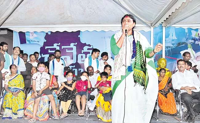 YSRTP Chief YS Sharmila Comments On Telangana Cm KCR - Sakshi