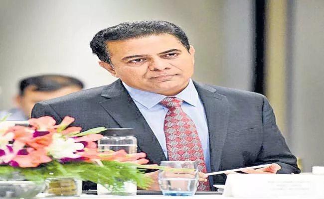 Telangana: Minister KTR America Tour For 10 Days - Sakshi