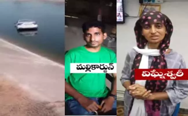 Car Washed Away Nagarjuna Sagar Left Canal Mystery Solved - Sakshi