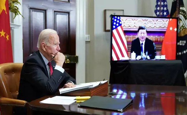 Russia-Ukraine War: US President Joe Biden and Chinese leader Xi Jinping discussed the war in Ukraine - Sakshi