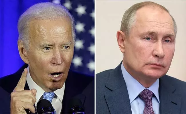 US President Joe Biden Warns Russian Oligarchs - Sakshi