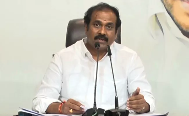 Minister Kurasala Kannababu Slams Chandrabau, Kinjarapu Atchannaidu - Sakshi