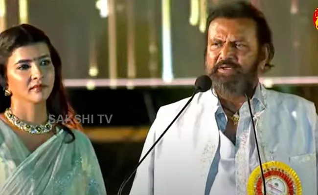 Mohan Babu Gets Emotional In His Birthday Celebrations At Tirupati - Sakshi