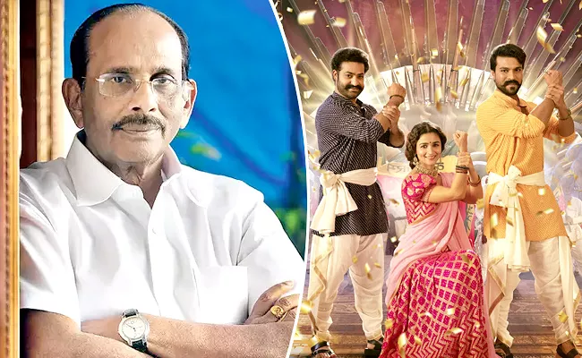 RRR Movie Promotions: Netizens Asking About Writer Vijayendra Prasad, Goes Viral - Sakshi