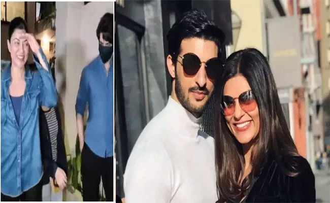 Sushmita Sen and Ex-Boyfriend Rohman Shawl Spotted in Mumbai After Their Break-Up - Sakshi