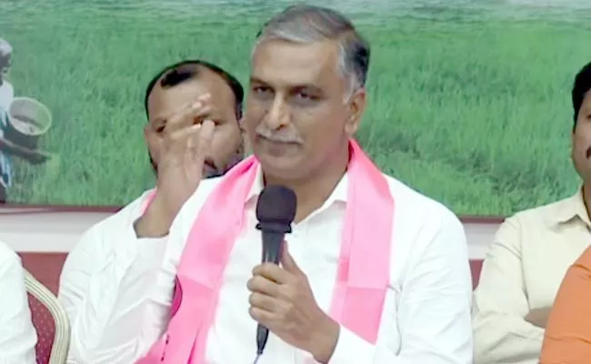 Harish Rao Slams On Central Government Over Telangana Tribal University - Sakshi