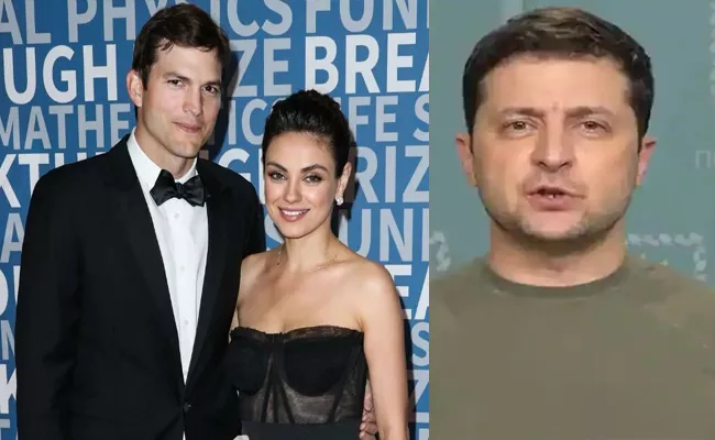 Ukraine Russia War: Hollywood Couple Raises 35 million Dollars, Zelensky Responds - Sakshi