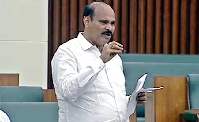 MLA Kolusu Parthasarathy Slams On Chandrababu Over President Medal Brand - Sakshi