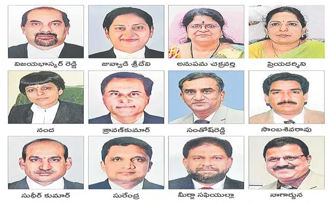 Centre Govt Appointment Of 10 New Judges To Telangana High Court - Sakshi