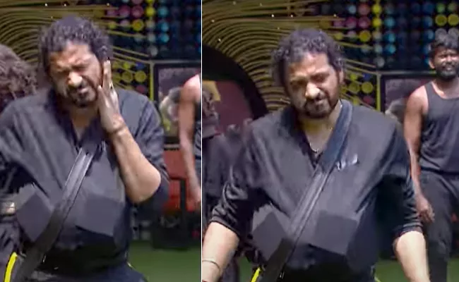 Bigg Boss Non Stop Promo: Nataraj Master Hurts Himself - Sakshi