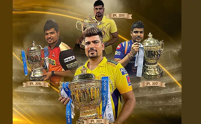 IPL 2022: Karn Sharma Only Player To Win 3 Consecutive IPL Titles - Sakshi