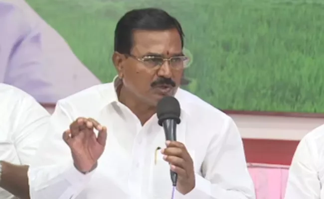 Minister Niranjan Reddy Fires on Union Government - Sakshi