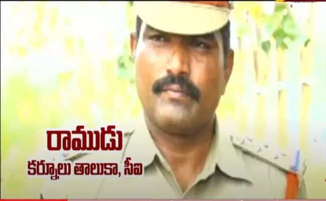 Kurnool CI Ramudu Flees with Rs 15 lakh Confiscated money - Sakshi