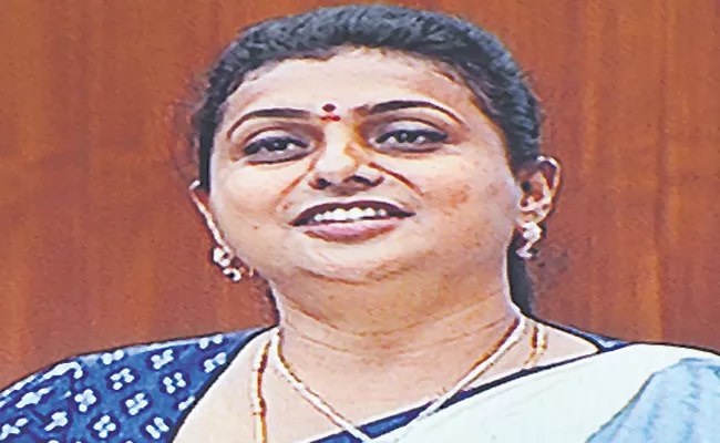 RK Roja Comments On AP Budget - Sakshi