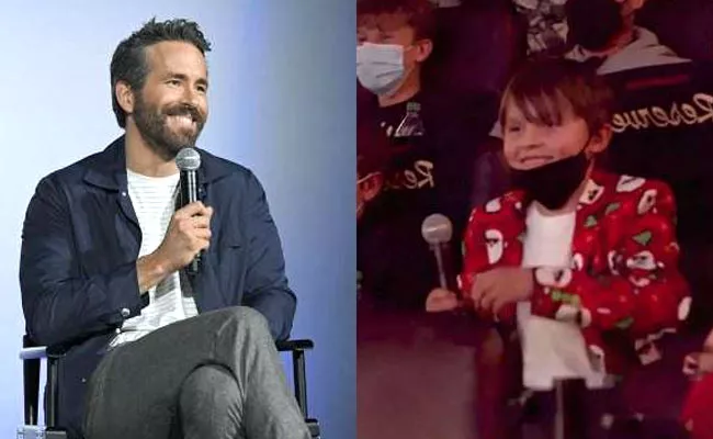 Ryan Reynolds Goes Speechless When A Kid Ask About Kiss Scene - Sakshi