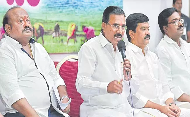 Telangana Ministers Put Deadline To Center Says Telangana Will See Fury After Ugadi - Sakshi