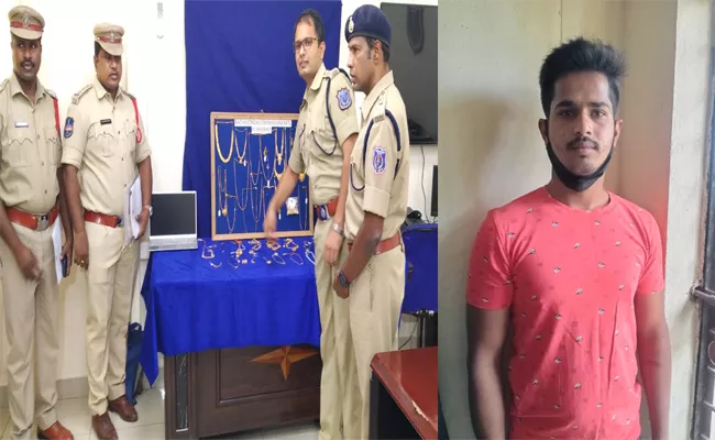 Hyderabad Police Arrested A Criminal Who Involved In 50 Robbery Cases - Sakshi