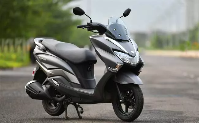 2022 Suzuki Burgman Electric Scooter Spotted During Road Tests Details Here - Sakshi