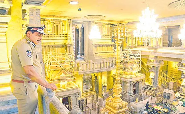 Tight Security Arrangements At Yadadri Temple Inauguration Ceremony - Sakshi