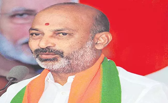 Telangana: BJP State President Bandi Sanjay Has Lashed Out At CM KCR - Sakshi