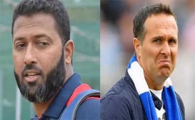 Wasim Jaffer, Michael Vaughan In Hilarious Banter After England Lose Test Series Against West Indies - Sakshi