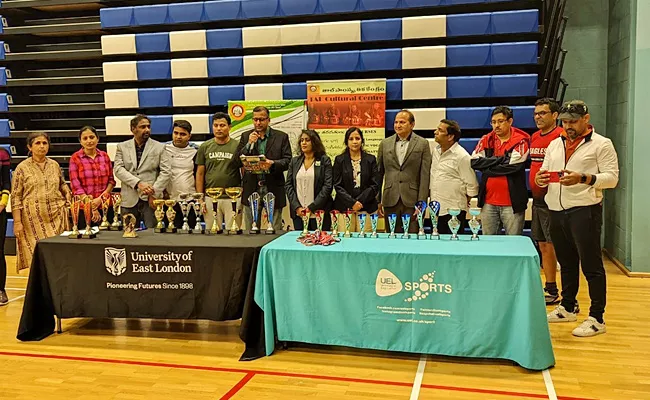 Telugu Association Of London conducted Badmiton Championship - Sakshi