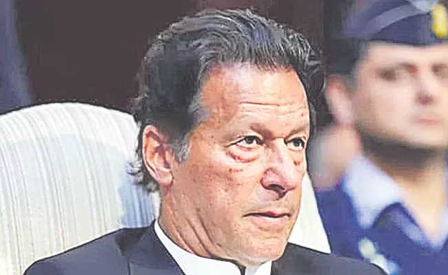 No-confidence motion against Imran Khan tabled in Pak National Assembly - Sakshi