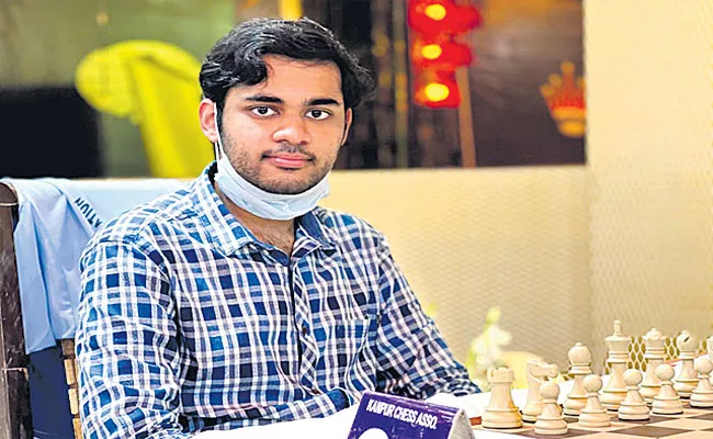 Telangana Chess Grand Master Arjun Top Lead In National Chess Championship - Sakshi