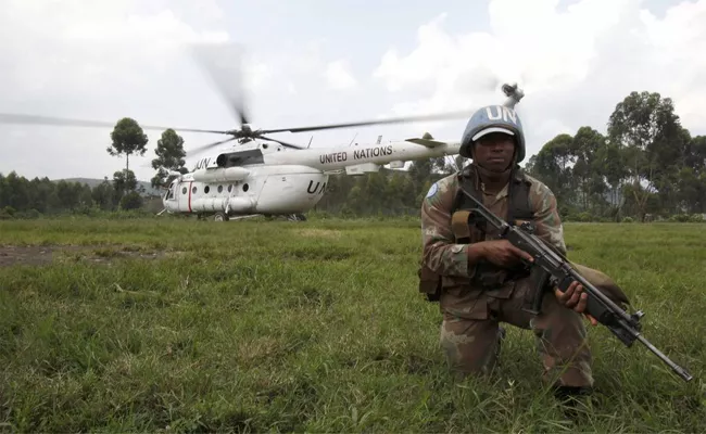 Separatists In Congo Demolition Of A UN Helicopter - Sakshi