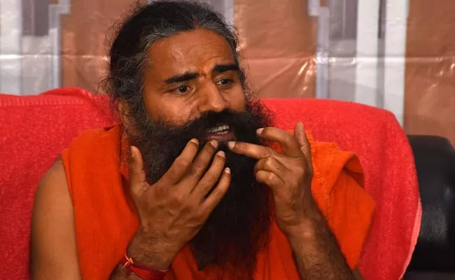 Baba Ramdev To Reporter On Fuel Price Query  - Sakshi