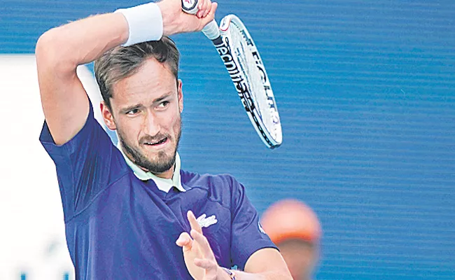 Daniil Medvedev To Reach No 1 Rank After Enters Miami Open Quarters - Sakshi