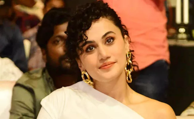 Taapsee Pannu Talks In Mishan Impossible Movie Event Over Telugu Movies - Sakshi