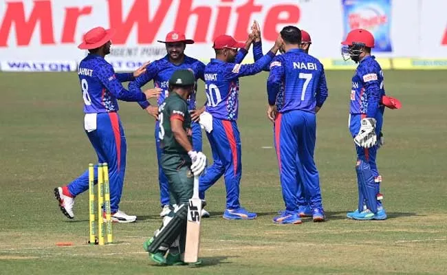 BAN VS AFG 2nd T20I: Visitors Beat Hosts To Level Series - Sakshi