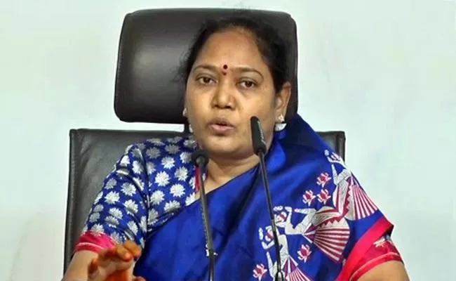 Ap Stands Top In Women Empowerment Says Mekathoti Sucharitha - Sakshi