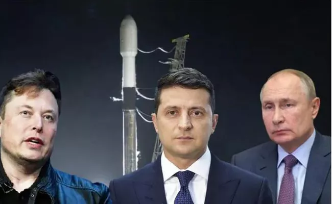 Zelensky Thanks Elon Musk For Supporting Ukraine With Words And Deeds - Sakshi