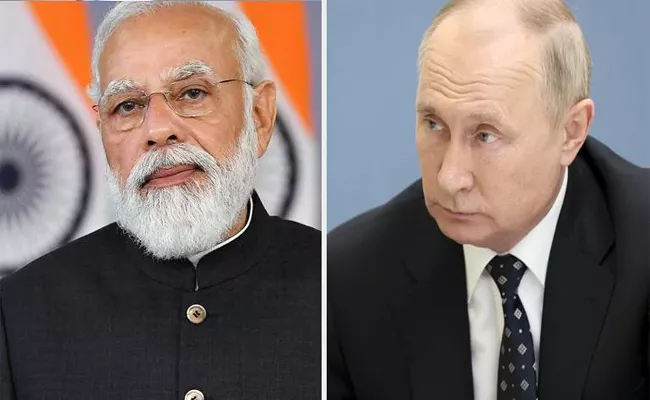 Ukraine Said PM Modi To Urge Russia To End The War In Ukraine - Sakshi