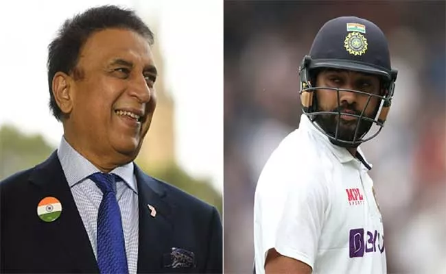 IND Vs SL: Sunil Gavaskar Rated Rohit Sharma Captaincy In Mohali Test - Sakshi