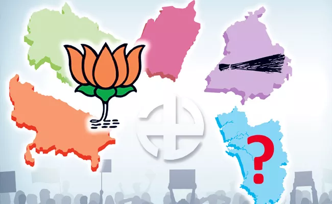 Exit Poll Results 2022: BJP Likely To Win 3 Out Of 5 States - Sakshi