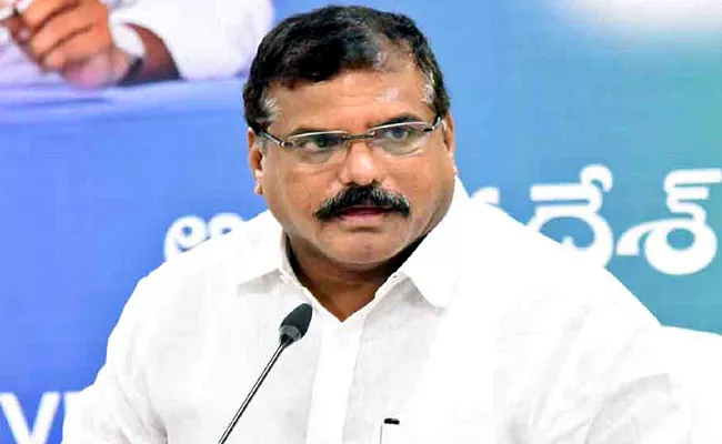 Minister Botsta Satyanarayana Takes On Chandrababu Naidu - Sakshi