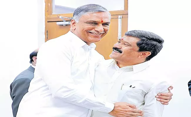 Telangana Finance Minister Harish Rao Introduced The Annual Budget Three Times In Row - Sakshi