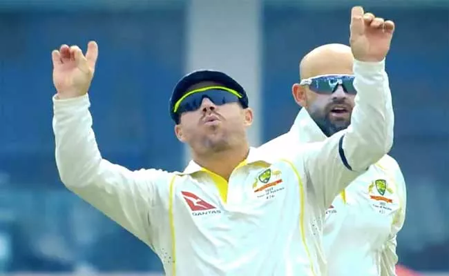 PAK Vs AUS: David Warner Shows Bhangra Skills On Day 5 Of 1st Test - Sakshi