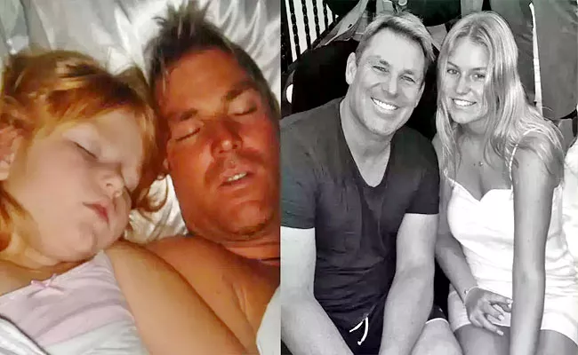 Shane Warne Children Emotional Tributes After Spinner Untimely Demise - Sakshi