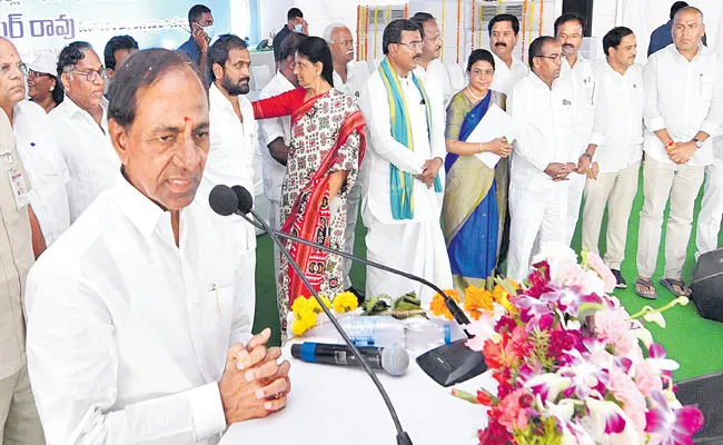 CM KCR Speech At Wanaparthy Public Meeting - Sakshi