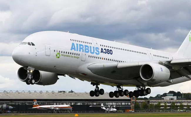 World Largest Aircraft A380 Successfully Takes Flight On Fuel Made From Cooking Oil - Sakshi