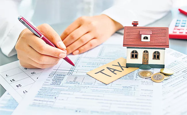 Property tax separately for houses and business shops in villages - Sakshi