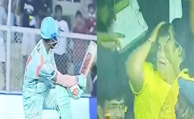 IPL 2022 CSK Vs LSG: Ayush Badoni Six Hits Spectator During Match Viral - Sakshi