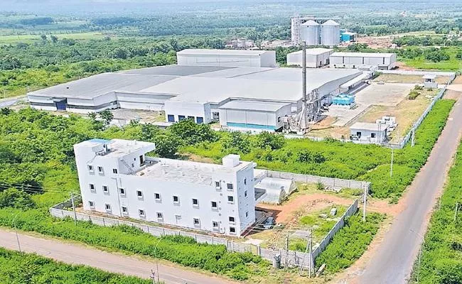 Mega Food Park Works being set up in Mallavalli nearing completion - Sakshi