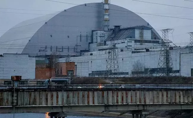 Ukrainians Claimed That Russian Troops Fled The Chernobyl  - Sakshi