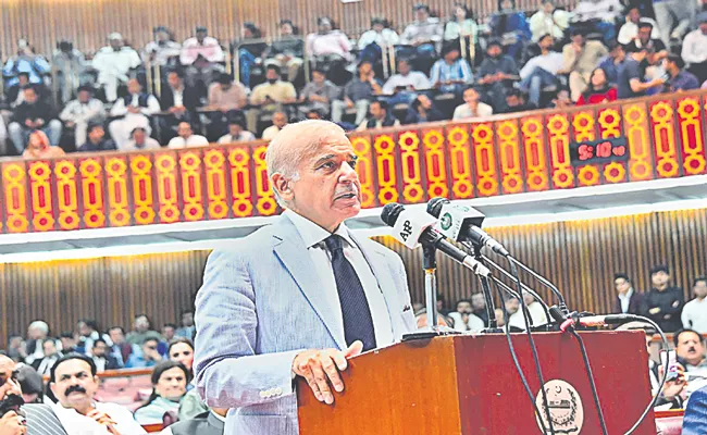 Shehbaz Sharif Elected As New Pakistan Prime Minister - Sakshi